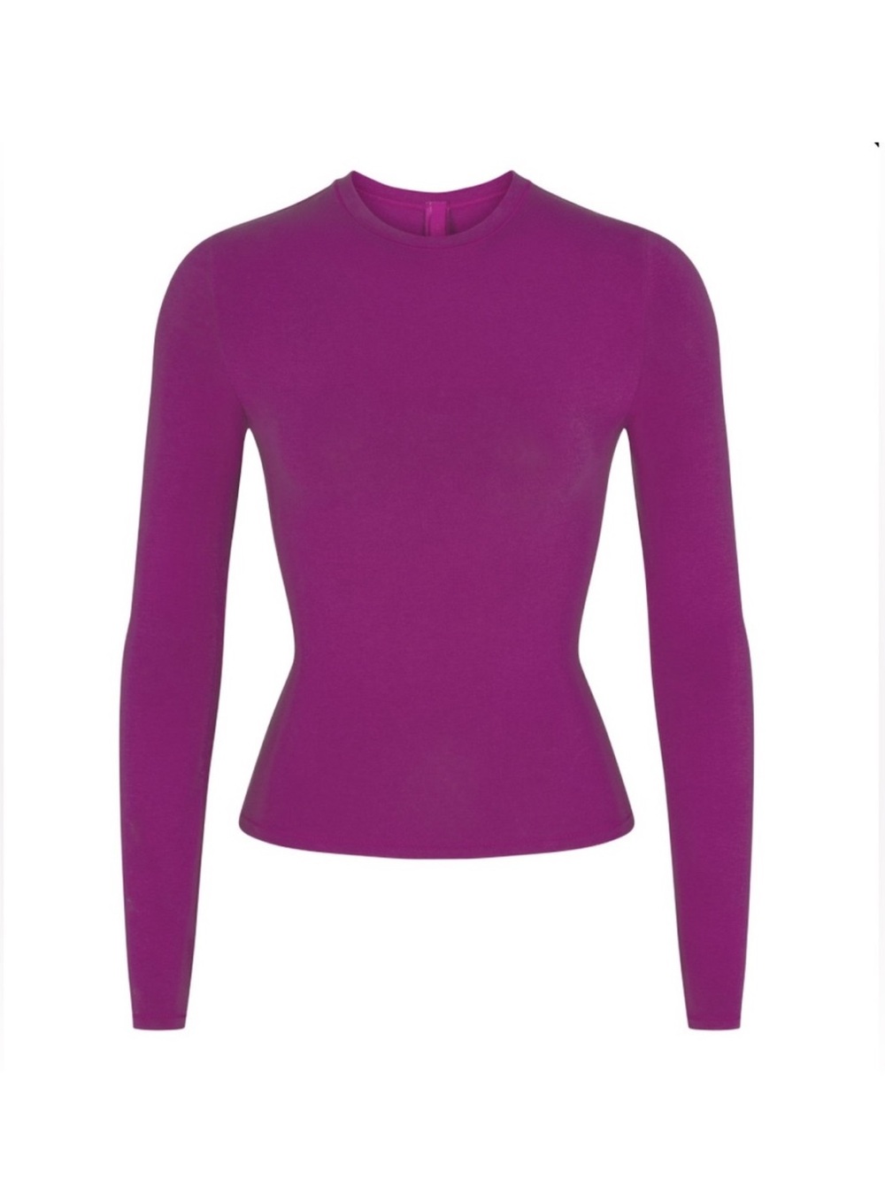 Skims Cotton Jersey Long Sleeve T-Shirt Limited Edition Lollipop Small